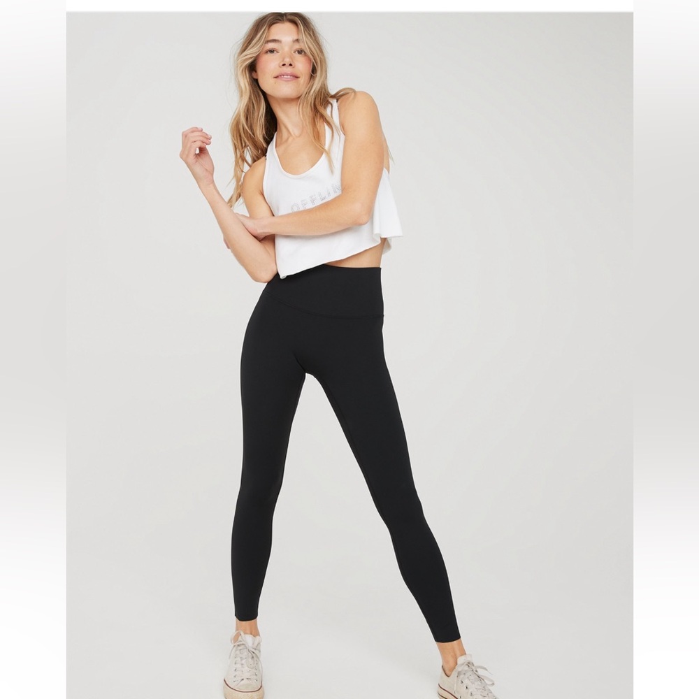 NWOT offline by Aerie Goals 7/8 hi-rise leggings size L